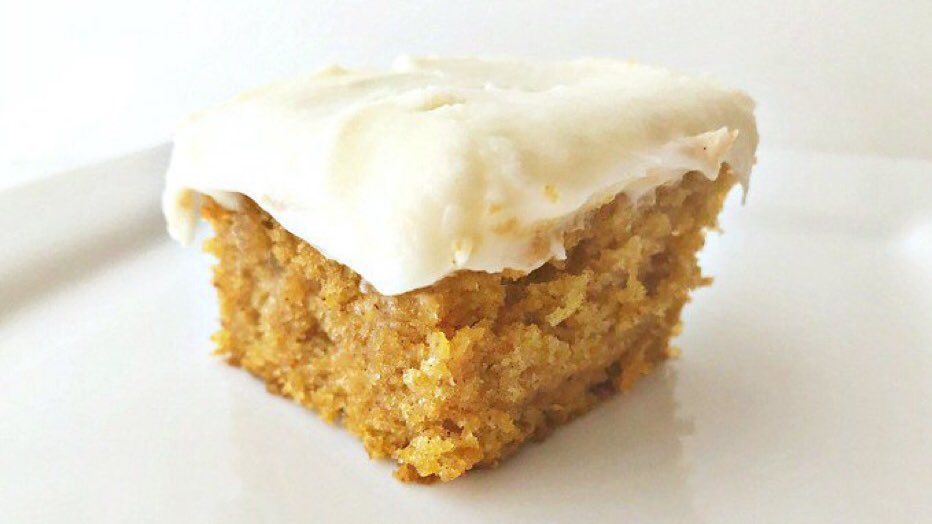 Swtpurpletulips's tweet photo. Fall is in the air and now is the perfect time for these delicious pumpkin bars! #PumpkinSpice https://t.co/YwNSQqTdpR https://t.co/bkKKM0jvDq