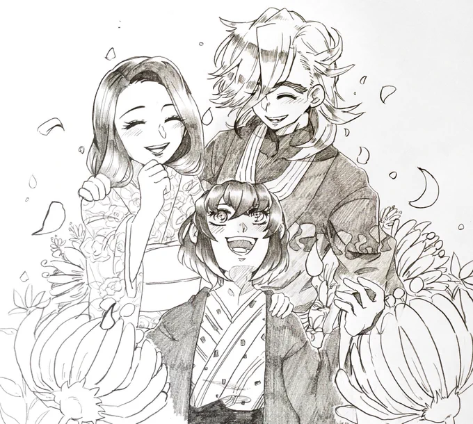 3人の揃う世界 