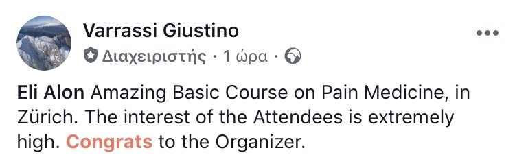 EuLAPain's tweet photo. #paincourse2019 #Zurich #credits https://t.co/foml7T6D6O