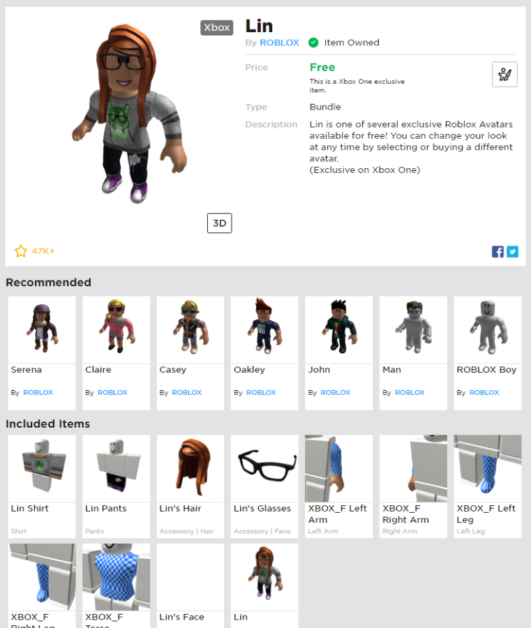 Ivy On Twitter For Those Wondering How This Is Done The Face For The Lin Bundle Appears To Have Broken This Bundle Is Free But Only Available From The Xbox Version Of - broken casey roblox