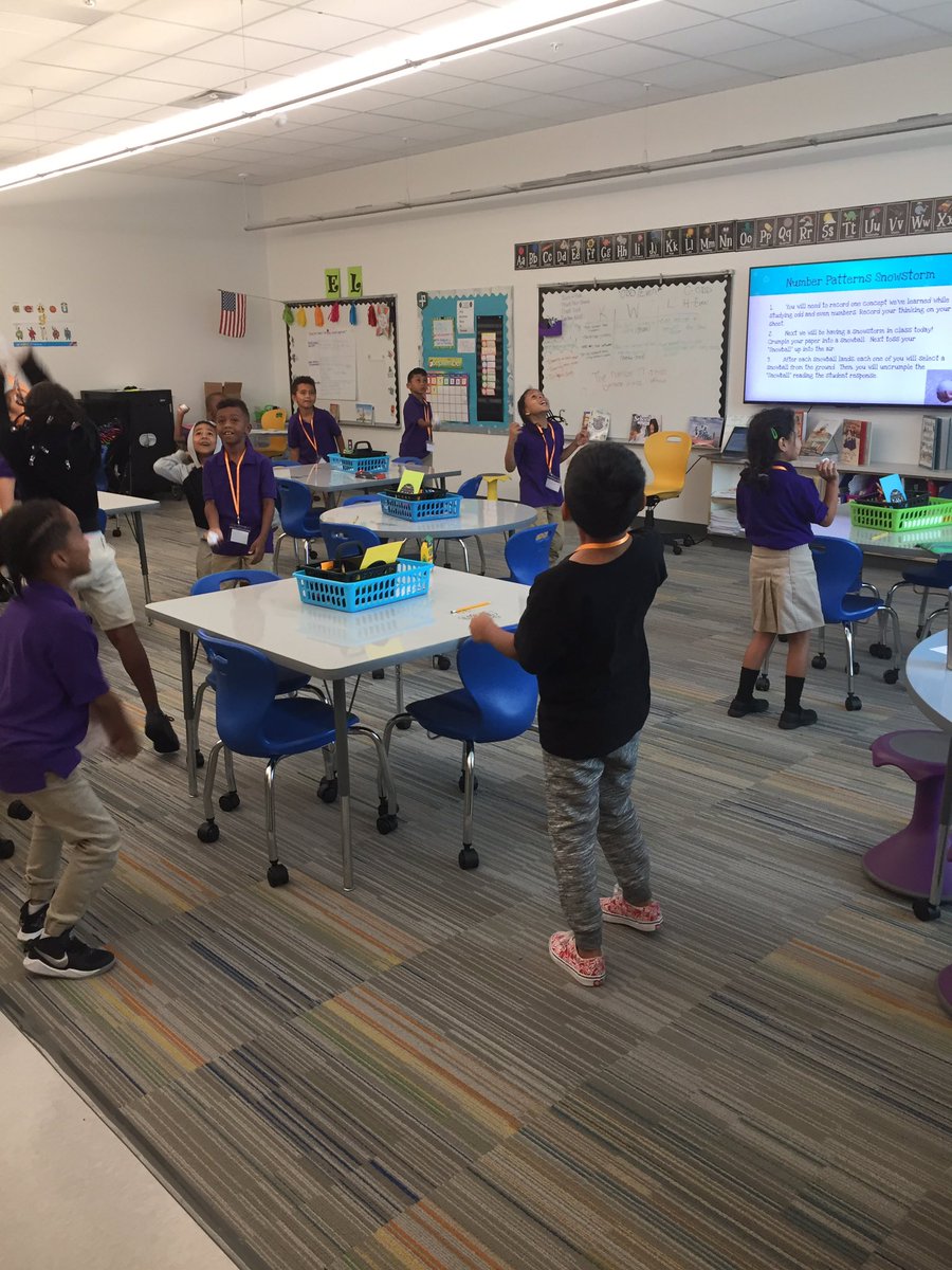 MsDHedge's tweet photo. It’s a Math Snow Storm ❄️ We ended our 1st Math Unit learning what others know about Odd &amp; Even numbers🤗 @SERES_2ndgrade @SERaleighES @WCPSS #collaboration #communication #Creative #criticalthinking #buildingmathcommunities https://t.co/XbdZM8maiY