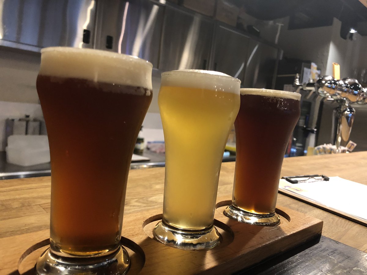 corin_star's tweet photo. "飲み比べセット"を123で
#ICHYA #一乗寺ブリュワリー #クラフトビール #craftbeer #beerpub #京都 https://t.co/7DPgUL5EwI