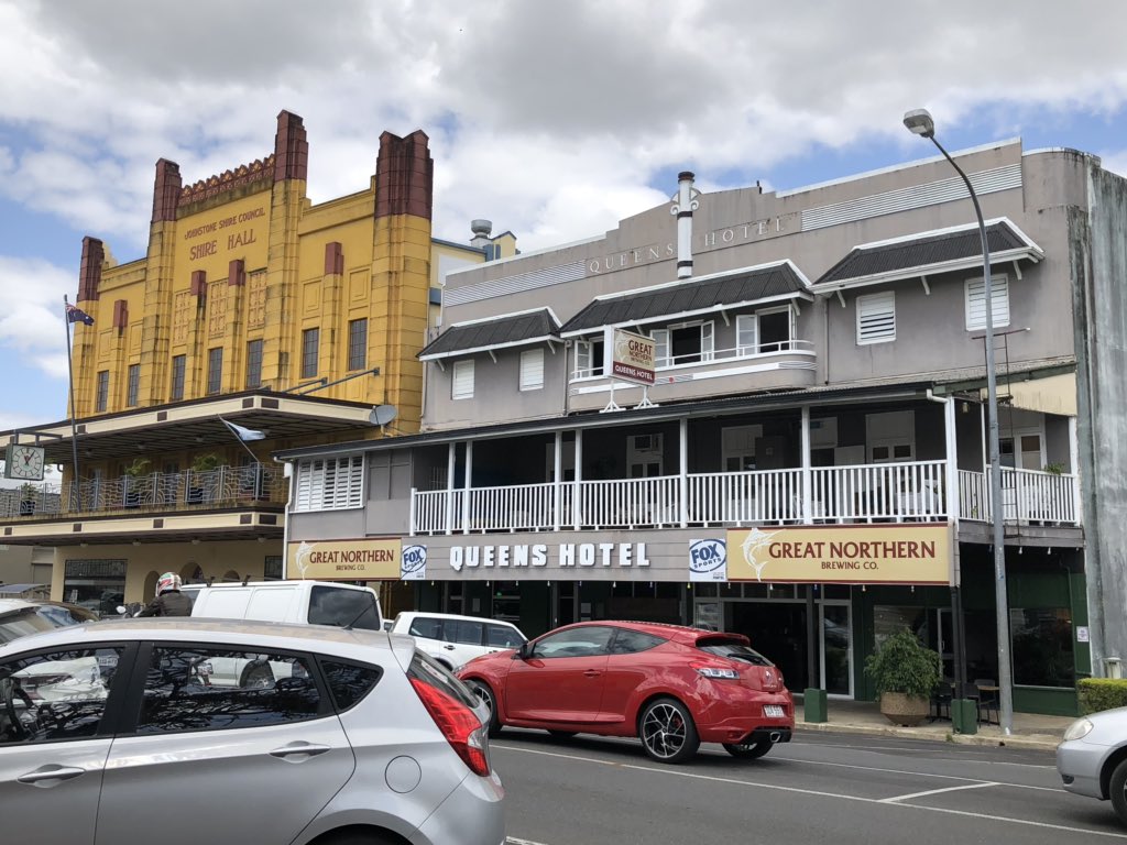 KarenLock1's tweet photo. #PIARuralRegional19 Innisfail study tour - amazing art deco tour - great little town! @pia_planning https://t.co/V4bo8KVMYu
