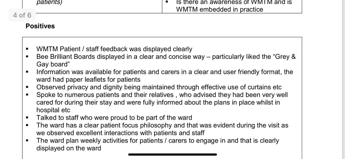 2Tdau's tweet photo. Ward 2 Senior Leadership Walk Around - 2019-20. Amazing comments. 🙌🏼👍🏼 https://t.co/NCNX9FjEWD