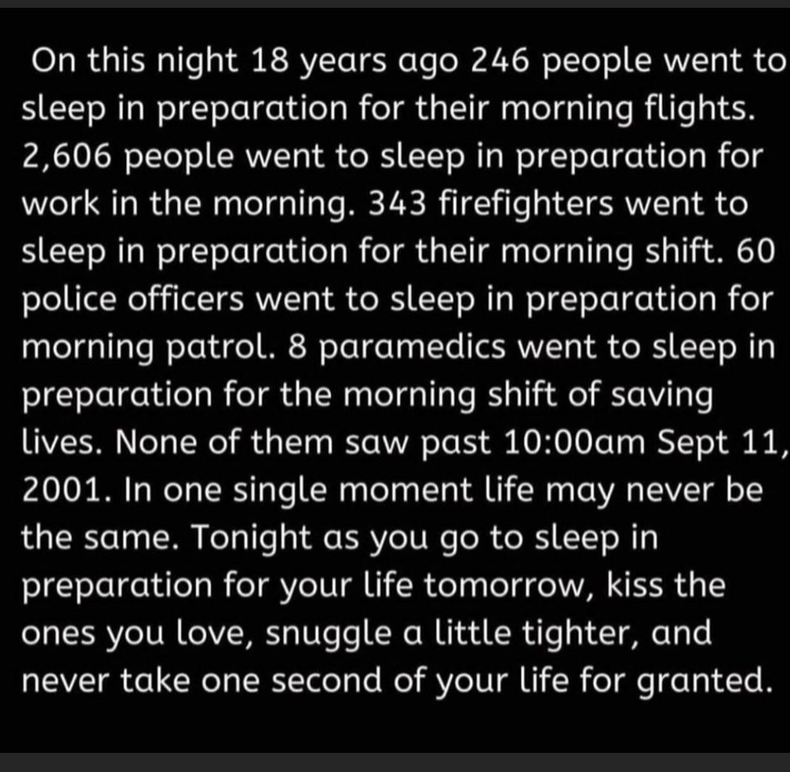 boblorenz's tweet photo. Read this, and it just makes one pause and think.  #NeverForget #Love #Respect #Gratitude https://t.co/qWORKJZS0H