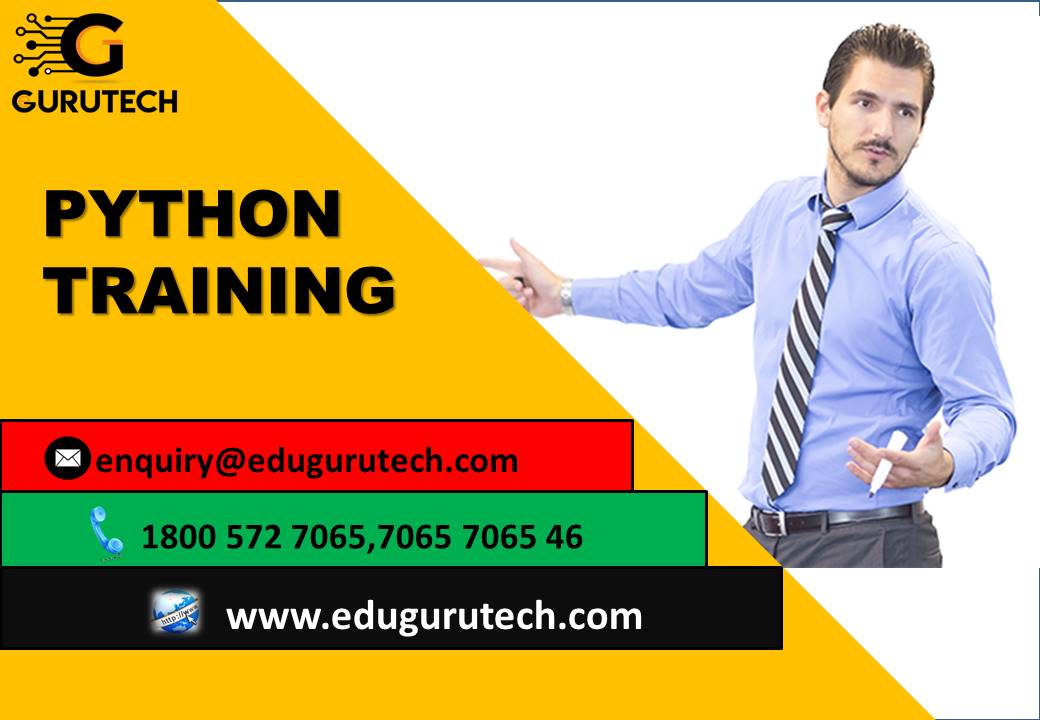 gurutechnoida's tweet image. Python training by industry experts.
For More Information
enquiry@edugurutech.com
Contact Number 1800 582 7065 / 7065 7065 46
#Pythontraining #CorePythontraining #AdvancePythontraining #DjangoPythontraining #AnacondaPythontraining #NumpyPythontraining #PandaPythontraining