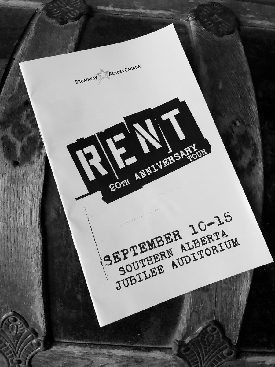 959star's tweet photo. Who else sang the entire way home?!? Check out @RentOnTour @ the Jubilee. Bravo @BACTouring. #BACRent #BACTouring https://t.co/IFOZ4mn9yU