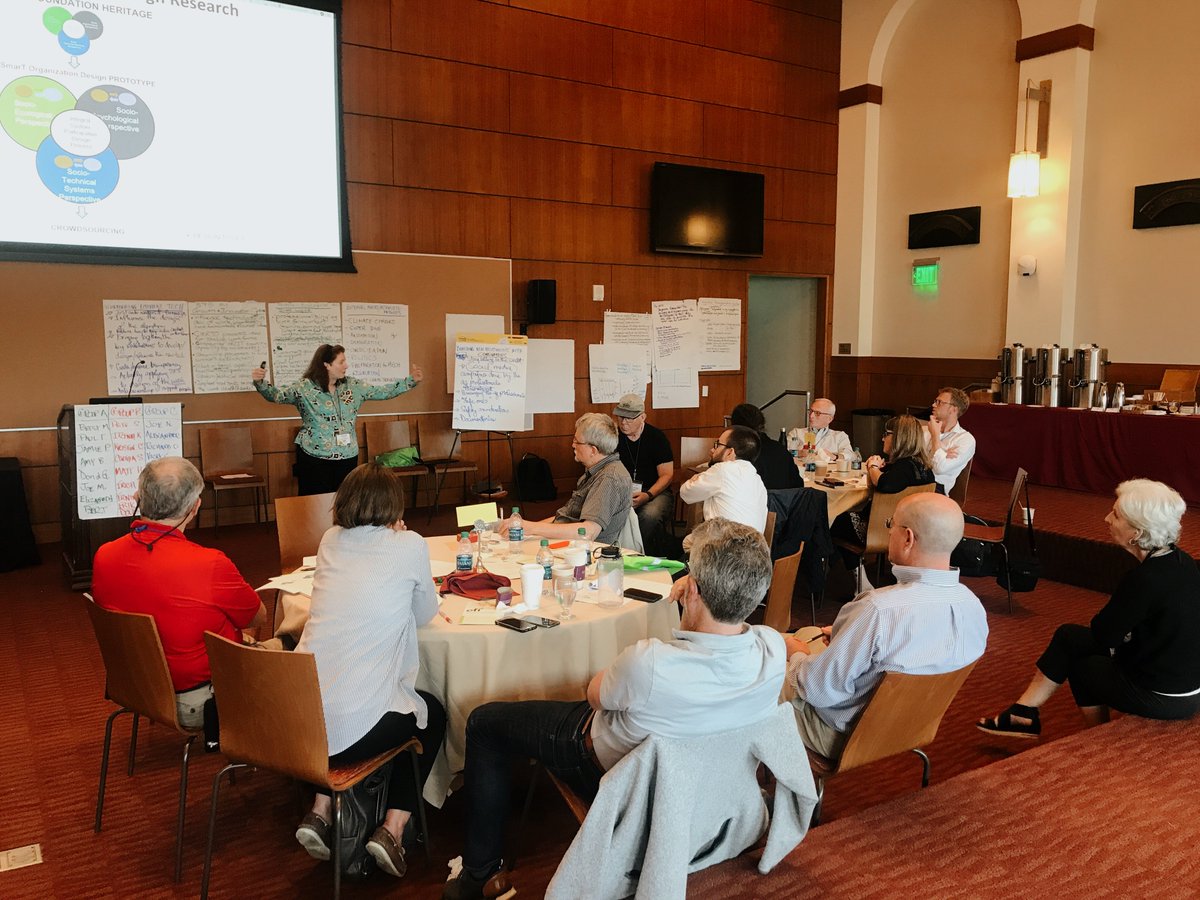SociotechSystem's tweet photo. Pre-conference Workshops: Success. Thanks to all who joined us during the workshop on Healthcare by @EzraDessers and Matthijs Moorkamp and the EFI/SmarT Org Design workshop by Carolyn, Bert, and Doug! https://t.co/trNtiOerTS