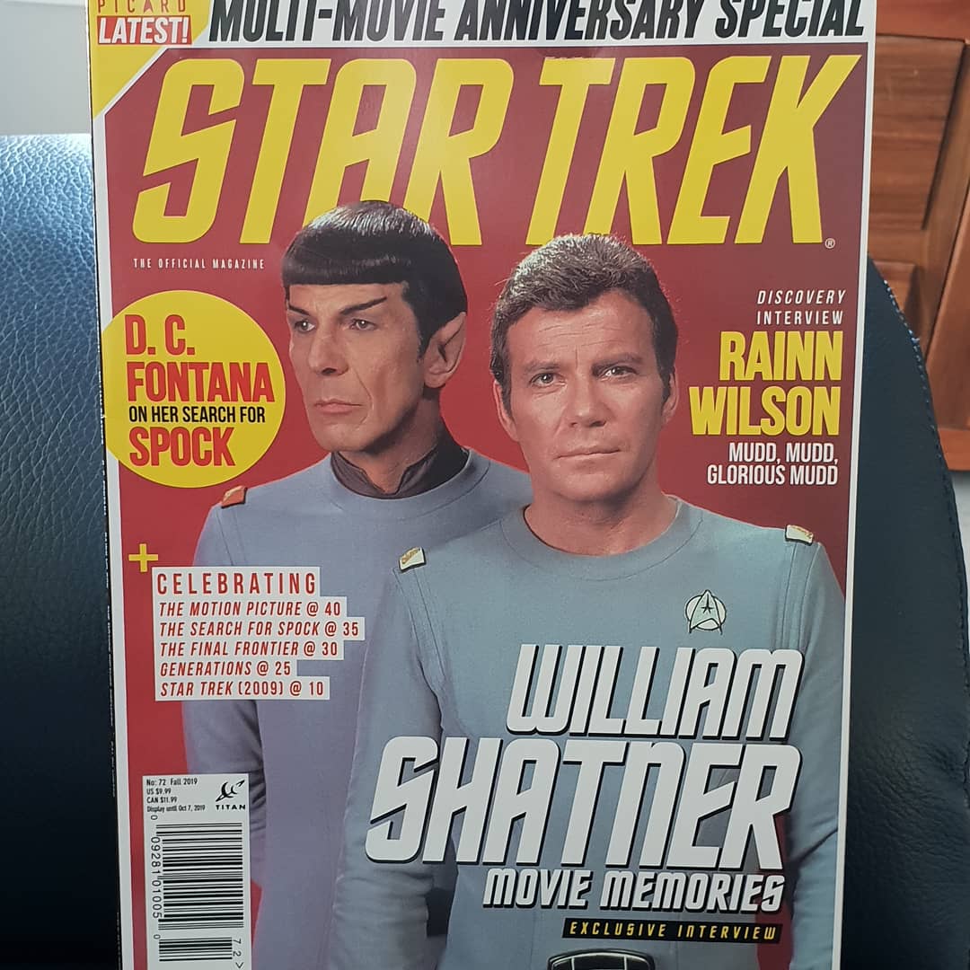 sebdeam's tweet image. Was going through the latest @StarTrekMag and found something pretty cool and surprising inside! Thanks for printing 😁 #startrek #startrekdiscovery