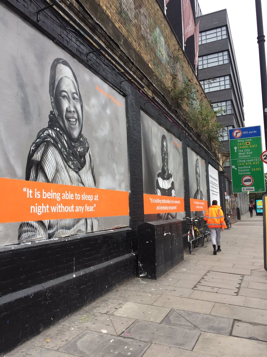 peacedirect's tweet photo. In #EastLondon? Come say hello to us this morning 👋 - our team are asking members of the public #whatpeacemeans. 🎤 https://t.co/cZLEJ4lE48