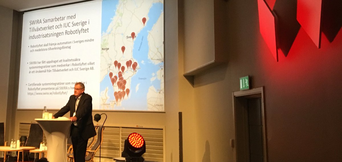 AutoSmaland's tweet image. Dags för #Robotkonferens - möt oss på Automation Småland och diskutera möjligheter! @Swira @tillvaxtverket #Robotlyftet