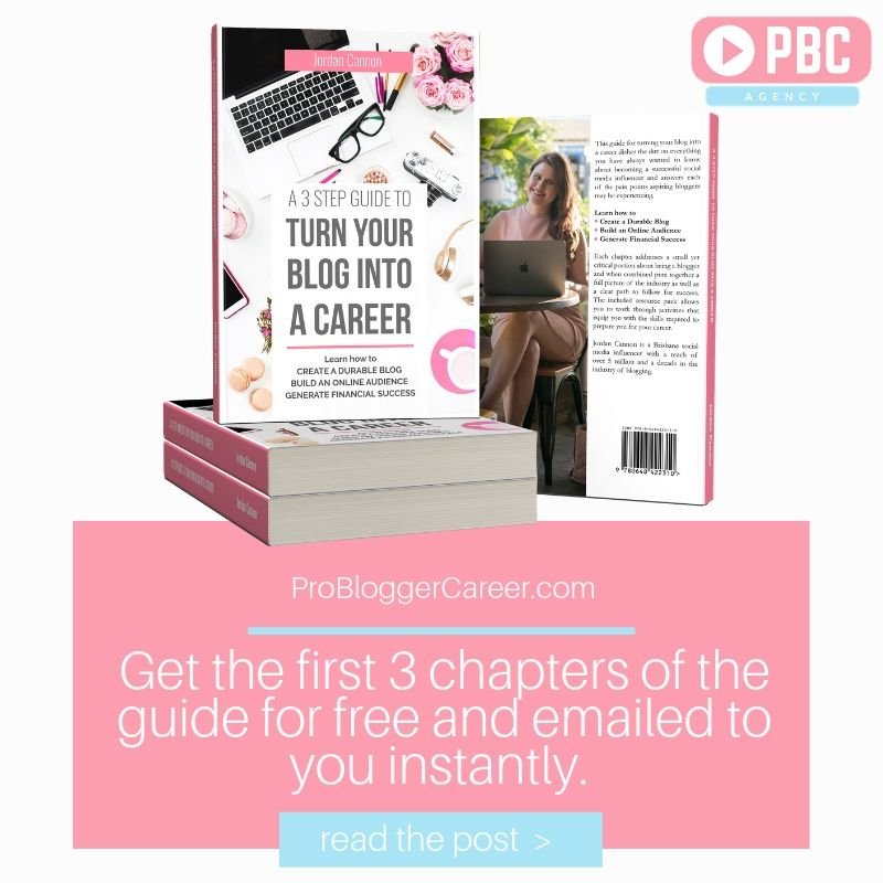 JDCaus's tweet image. Sign up to the newsletter and automatically be emailed the first 3 chapters of the guide for free! Or purchase your eBook or print copy from ProBloggerCareer.com 

#productivity #brisbanebusiness #brisbanesmallbusiness #brisbanelife #businesstips