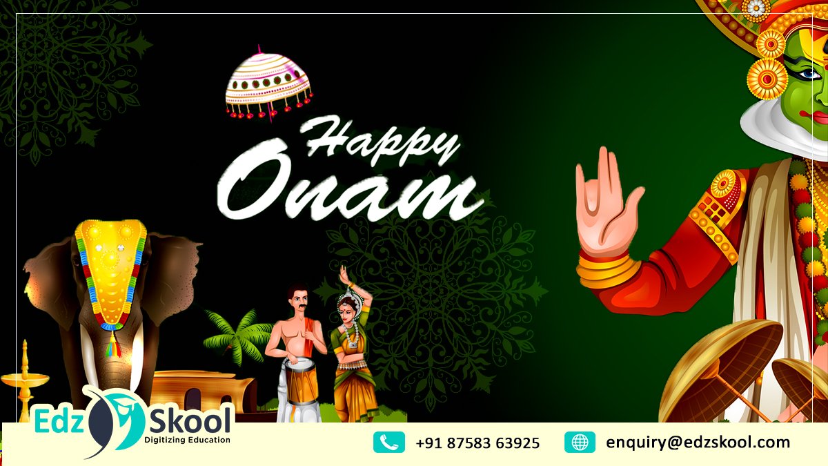 edzskool's tweet photo. Hope this Onam brings in good fortune and abounding happiness for you and your family. Happy Onam! #onam #kerala #india #festival #krtya #friends #family #joy #fun #happy #edzskool #school #schoolsoftware #tuitionsoftware #preschool #preschoolsoftware https://t.co/V2dFqI58v5