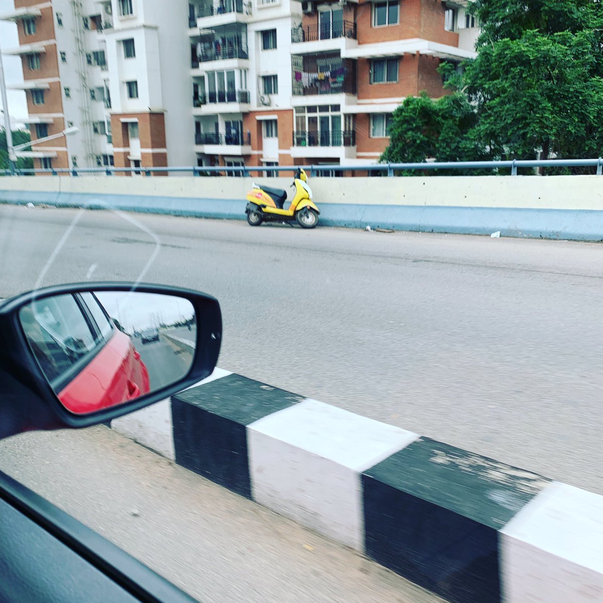 KuldeepC82's tweet photo. @bounceshare Really appreciate! can you look into this as well people leave the scooters on flyover which will be fatal for others https://t.co/PyXtX8CLbJ