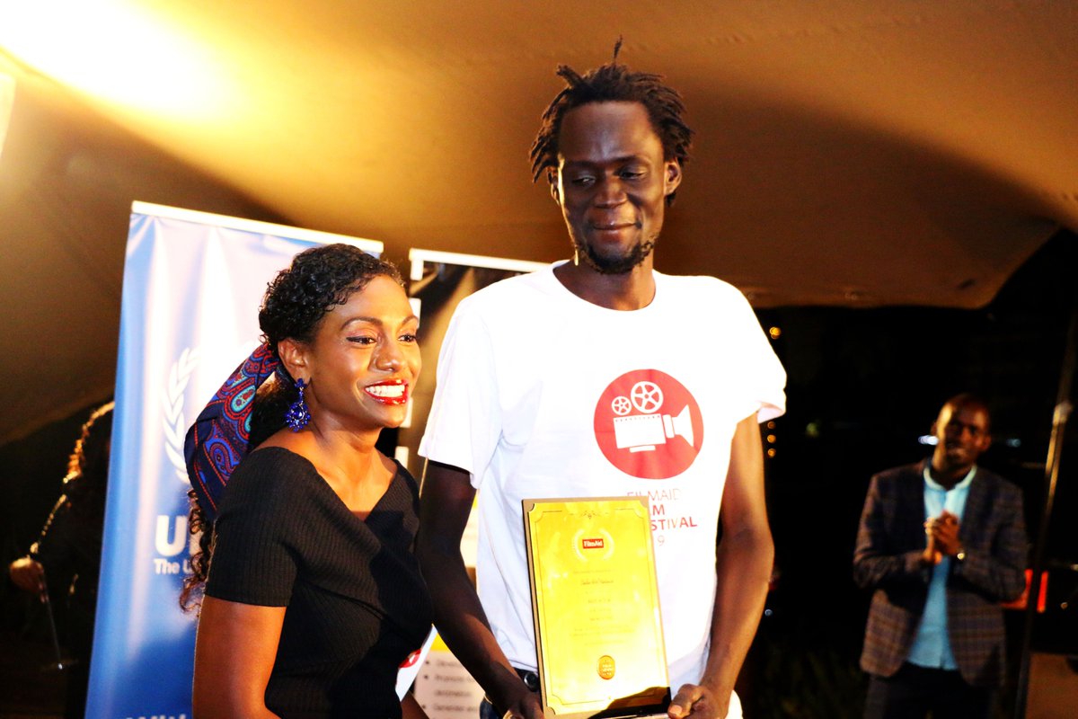 filmaidkenya's tweet photo. FilmAid Film Festival 2019 came to a end with the Gala Awards, a magical evening dedicated to celebrating the talent of young courageous storytellers who have found #asylum in Kakuma and Dadaab #refugee camps β¨π₯π
πΈ Β© FilmAid/Kwendo
πΈ Β© FilmAid/Erjok
#FAFF2019 https://t.co/g8mcIjWSj0