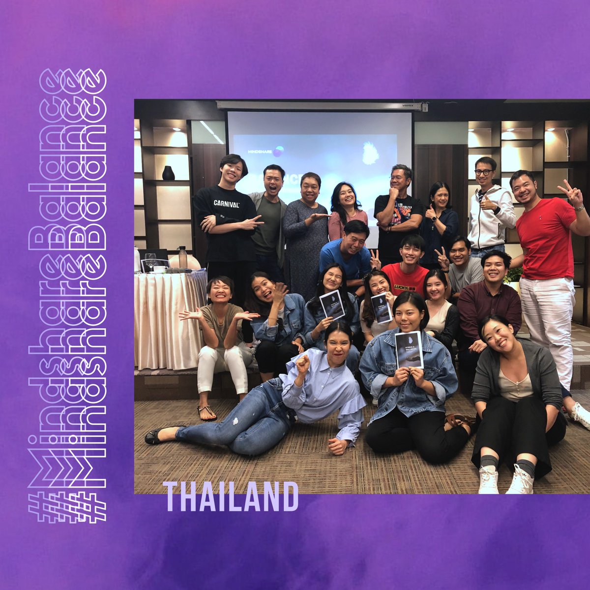 MindshareAPAC's tweet photo. Thailand is the most advanced market in the #MindshareBalance program and our Balance Champions have tailored the event specifically for our Thai team! #TeamMindshare #MindshareAPAC https://t.co/ROm42PqOpo