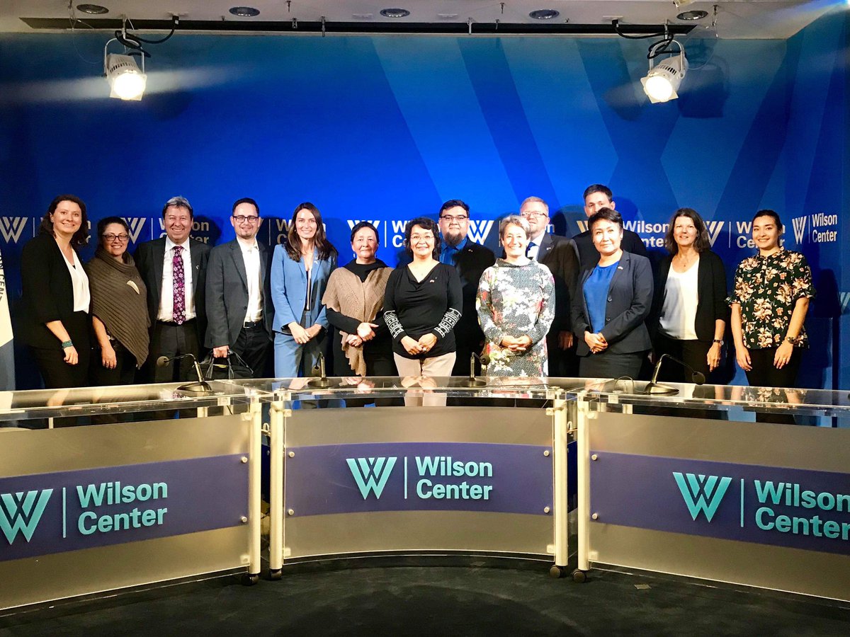 allanpeterolsen's tweet image. A shout-out to @NSF @TheWilsonCenter Minister @ane_lone &amp;amp; @GreenlandRepDC + @GreenlandMFA for keeping the #Arctic #research collaboration dialogue between #Greenland #US open, constructive &amp;amp; evolving. 
Many things in the pipeline, including Arctic Circle &amp;amp; #GreenlandScienceWeek