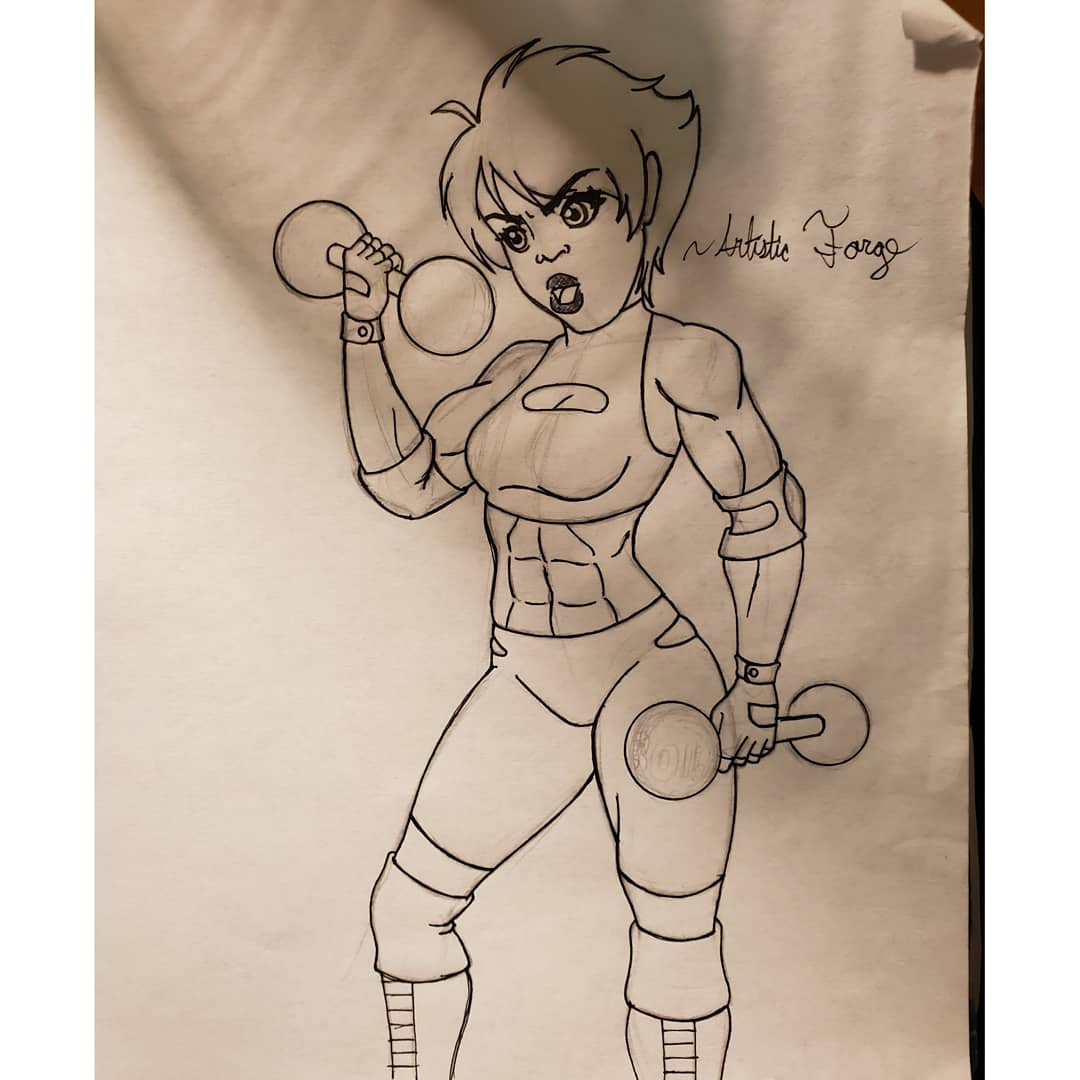 ArtisticForge09's tweet photo. More Keesha. #art #artist  #drawing #sketch #illustration #traditional #pen #character #characterdesign #oc #originalcharacter https://t.co/hoJU1DiiUv