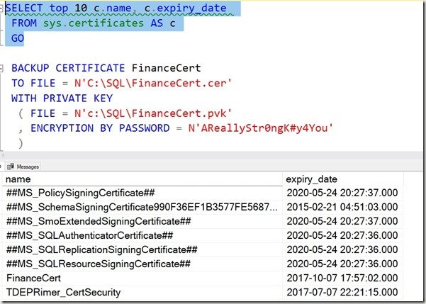PaulomorgadoN's tweet image. &amp;gt;  Restoring an Expired Certificate–#SQLNewBlogger dlvr.it/RCspvN