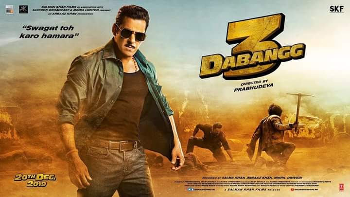 SalmanK96369644's tweet photo. ☆☆-Presenting The First Look Poster of #Dabangg3...#20Dec 2019 Release in #Hindi, #Kannada, #Tamil and #Telugu...#SalmanKhan Teams up With Director Prabhu #Dheva, 

[☆-@BeingSalmanKhan-♡] https://t.co/kvemA0FCr9