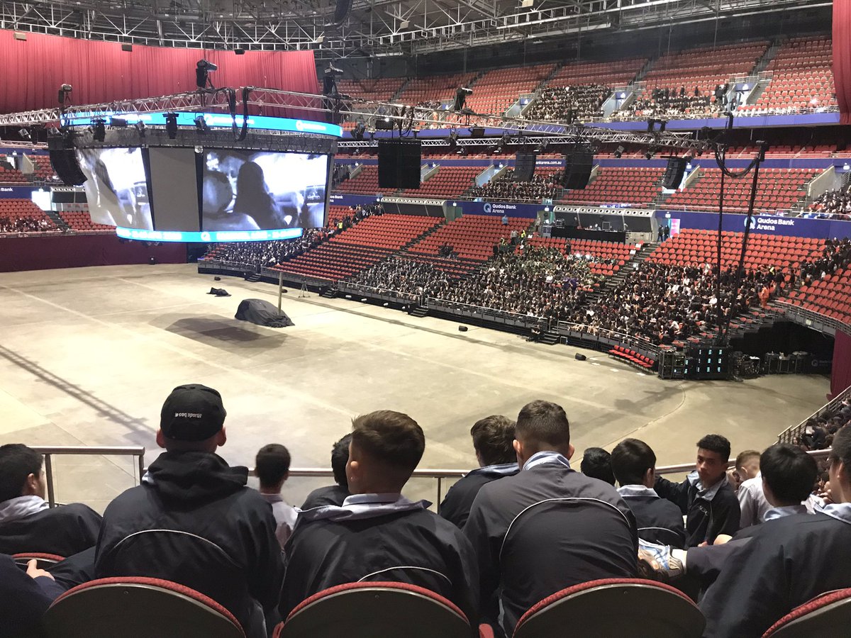 GRCHurstvilleB's tweet photo. Our Year 10 boys enjoyed the exceptional educational experience of @bstreetsmart today @qudosbankarena! Developing further understanding of their responsibilities on the roads as young adults @grcfrankabas https://t.co/ZYElxJlOnL