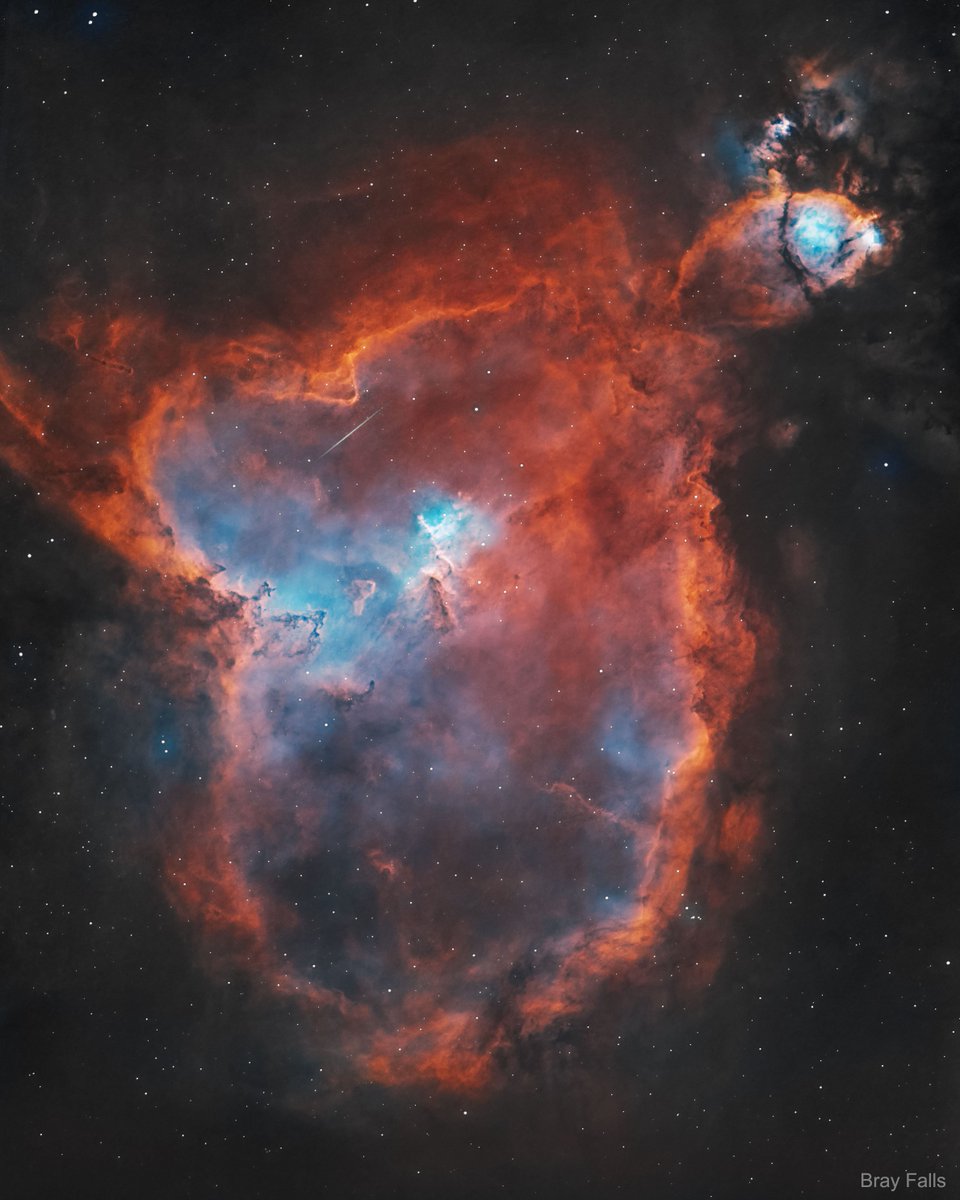 Astronomy__uk's tweet photo. Heart Nebula IG 1805 #Astronony #Astrophotogtraphy #Space #Univers #Stars #Galaxies #NightSky #nebula https://t.co/yWN1b3wse0
