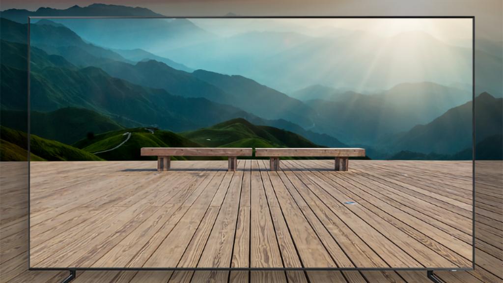 SamsungBulgaria's tweet photo. Изчистен дизайн и запленяваща картина - това е #QLEDTV. #SeeNothingElse https://t.co/gw1z9UBJlQ https://t.co/2r32ZFStQF