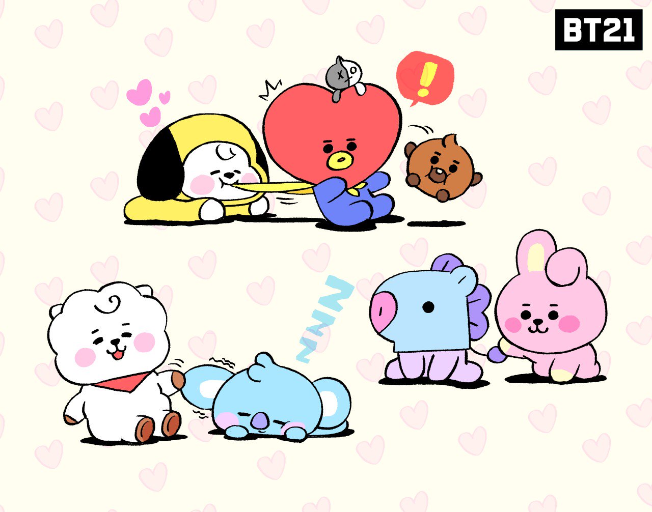 Bt21 Japan Official たまらない可愛さ きゅるるん Baby Bt21 T Co V7x5hhyocw Twitter
