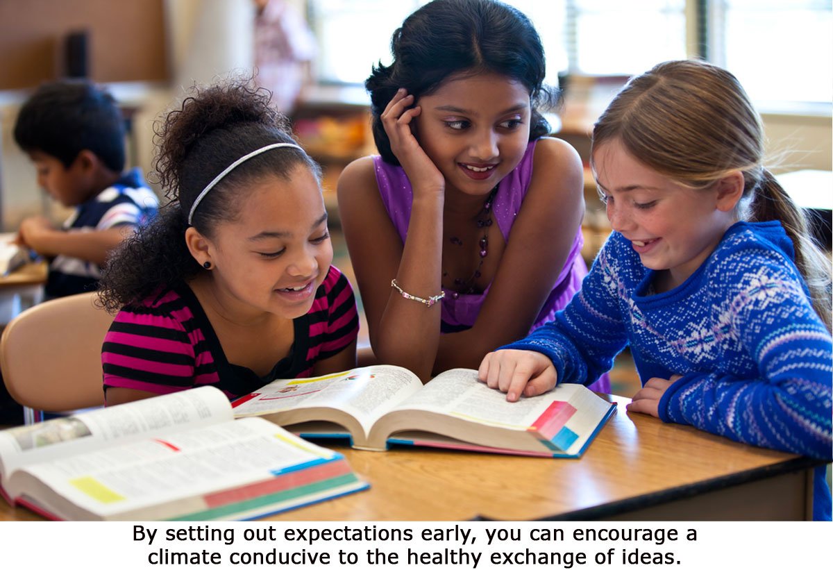 TC2thinks's tweet photo. Focus for September: Setting the Stage for Creating a Community of Thinkers. TC² believes that the best learning happens when we empower students by encouraging their participation in a collaborative & supportive learning environment...https://t.co/DmnoA1tvI9 https://t.co/T30YUrhspQ