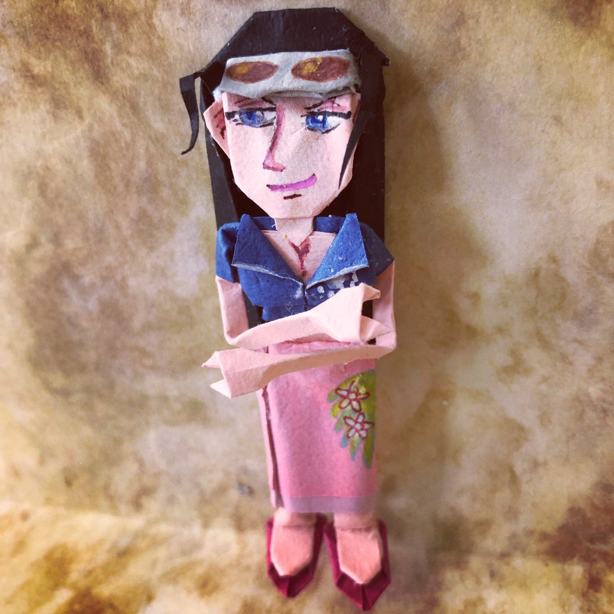 ゆうちゃん 昨日作成した折り紙ロビンです お気軽にリツイートどうぞ ワンピース ハンドメイド アニメ キャラクター 折り紙 折り紙作品 尾田栄一郎 集英社 Bandai 漫画好きな人と繋がりたい ワンピース好きさんと繋がりたい 週刊少年