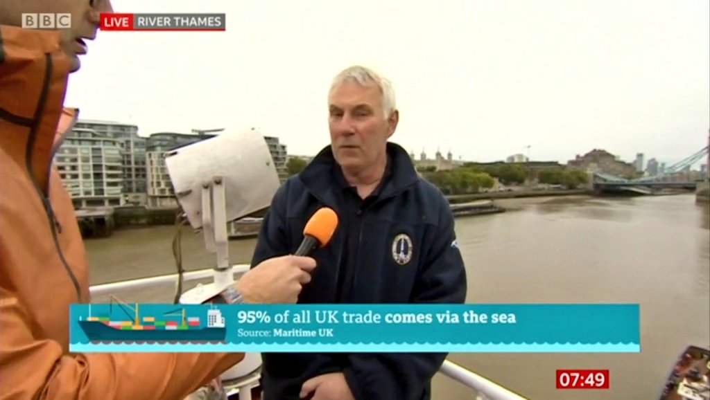 .<a href="/BBCBenThompson/">PLEASE USE @BenThompsonTV</a> talking to the <a href="/NLB_UK/">Northern Lighthouse Board</a> PHAROS Master, Sean Rathbone, on <a href="/BBCBreakfast/">BBC Breakfast</a>. #LISW19