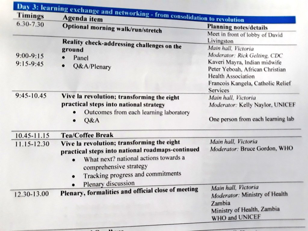 ninodal2013's tweet image. Start of day 3 of the #Global meeting on #R2RWASHinHCF