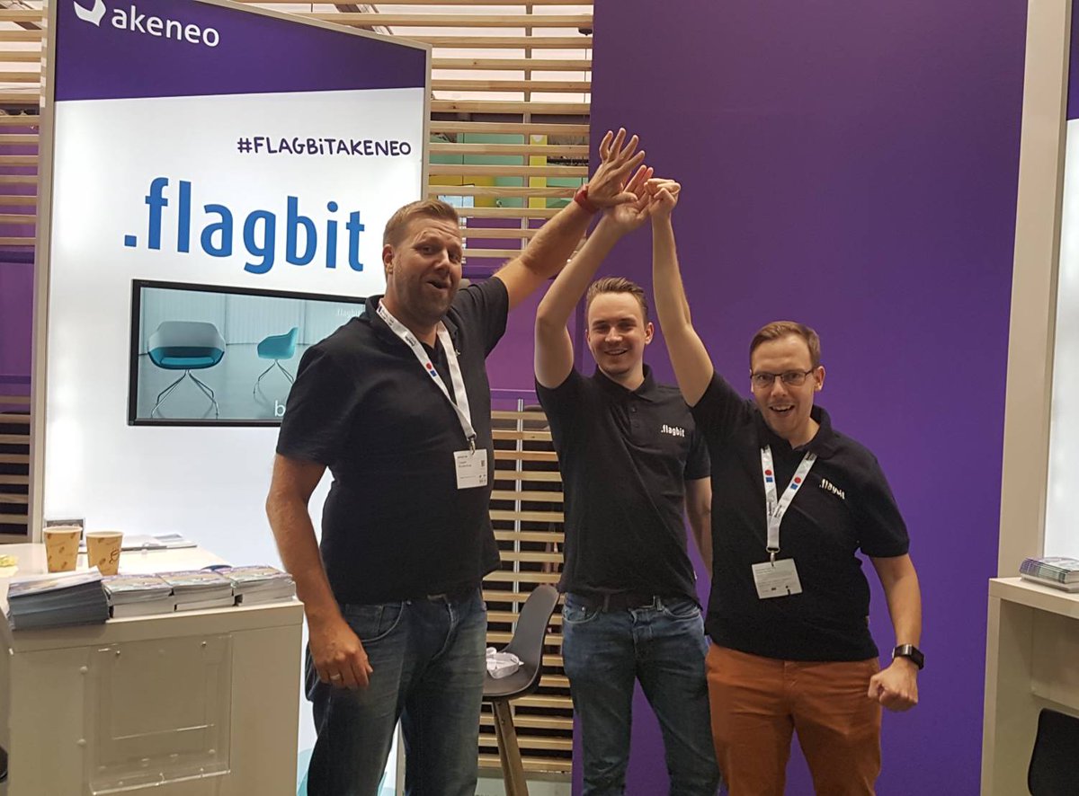 flagbit's tweet photo. Die Ruhe vor dem Sturm! Wir freuen uns auf euch. Halle 7 Stand C10. #dmexco #flagbit #akeneo #ziggy #kaffee https://t.co/duXhd7RBz4