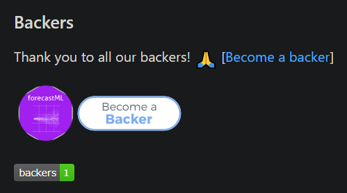 evalparse's tweet photo. disk.frame has its FIRST OpenCollective backer!
The forecastML package looks great and it's got a killer cheatsheet!
#rdiskframe is an R package for dealing with larger-than-RAM data. See https://t.co/AiO1pe7FCf
#rstats #rdiskframe #mediumdata https://t.co/oAJEkrC9T1