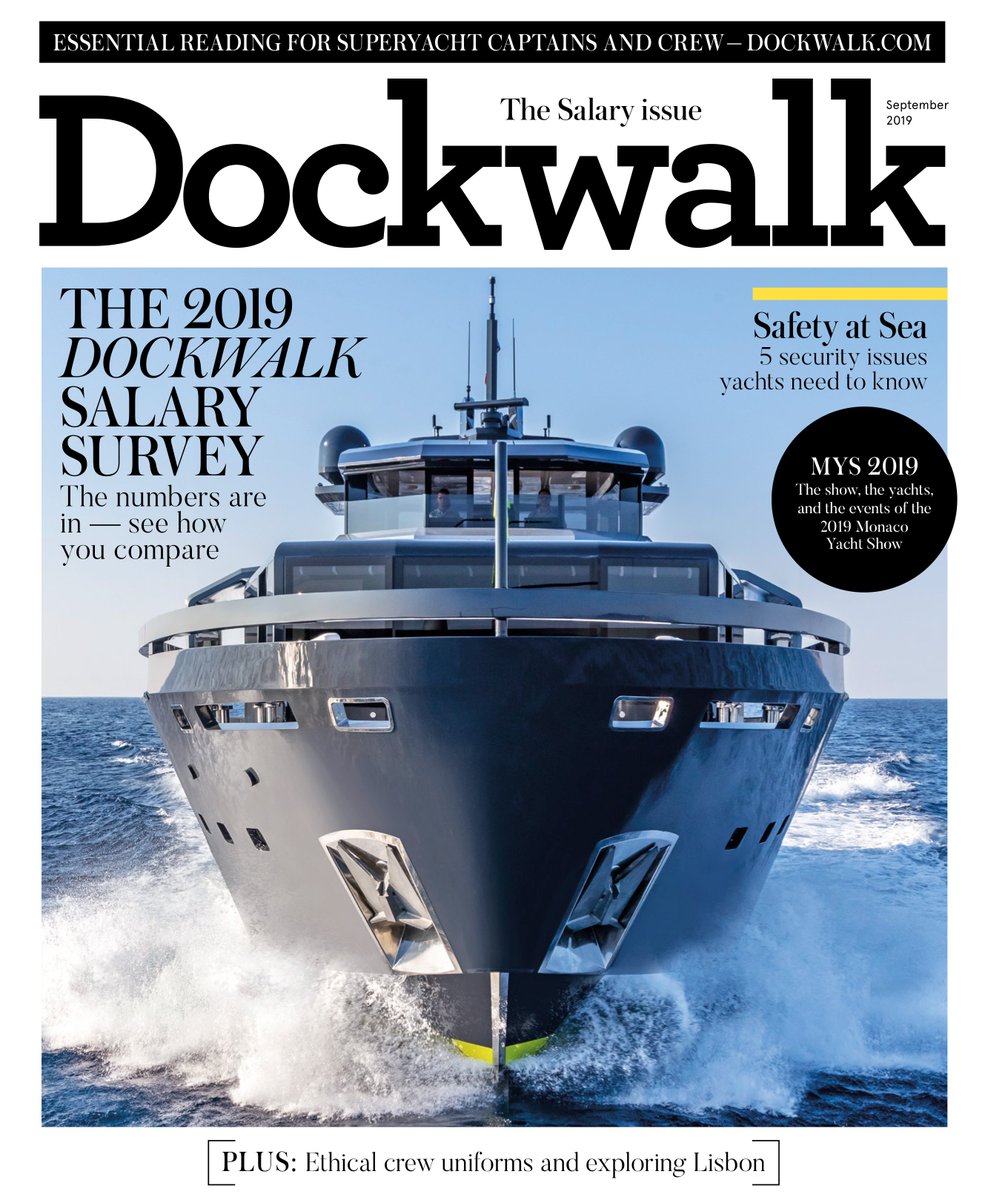 We’re two weeks from the show! Dockwalk looks forward to meeting attending captains and crew in the Monaco Yacht Show C&amp;C Lounge. Want to see more from Dockwalk? Sign up for the weekly newsletters for news, features, and more at bit.ly/DockwalkResub.