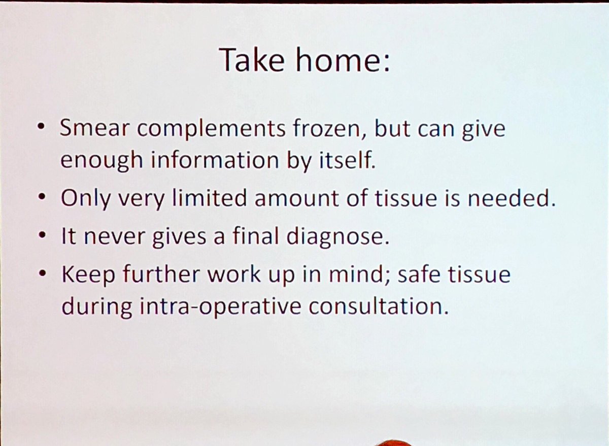 CamilleB_path's tweet photo. Impression cytology and smear of brain tumors
Indications and take home messages
By Wilfred den Dunnen
#ECP2019Nice #PathologyisNice #CNSpath #Cytology https://t.co/CvS3PLjVbv