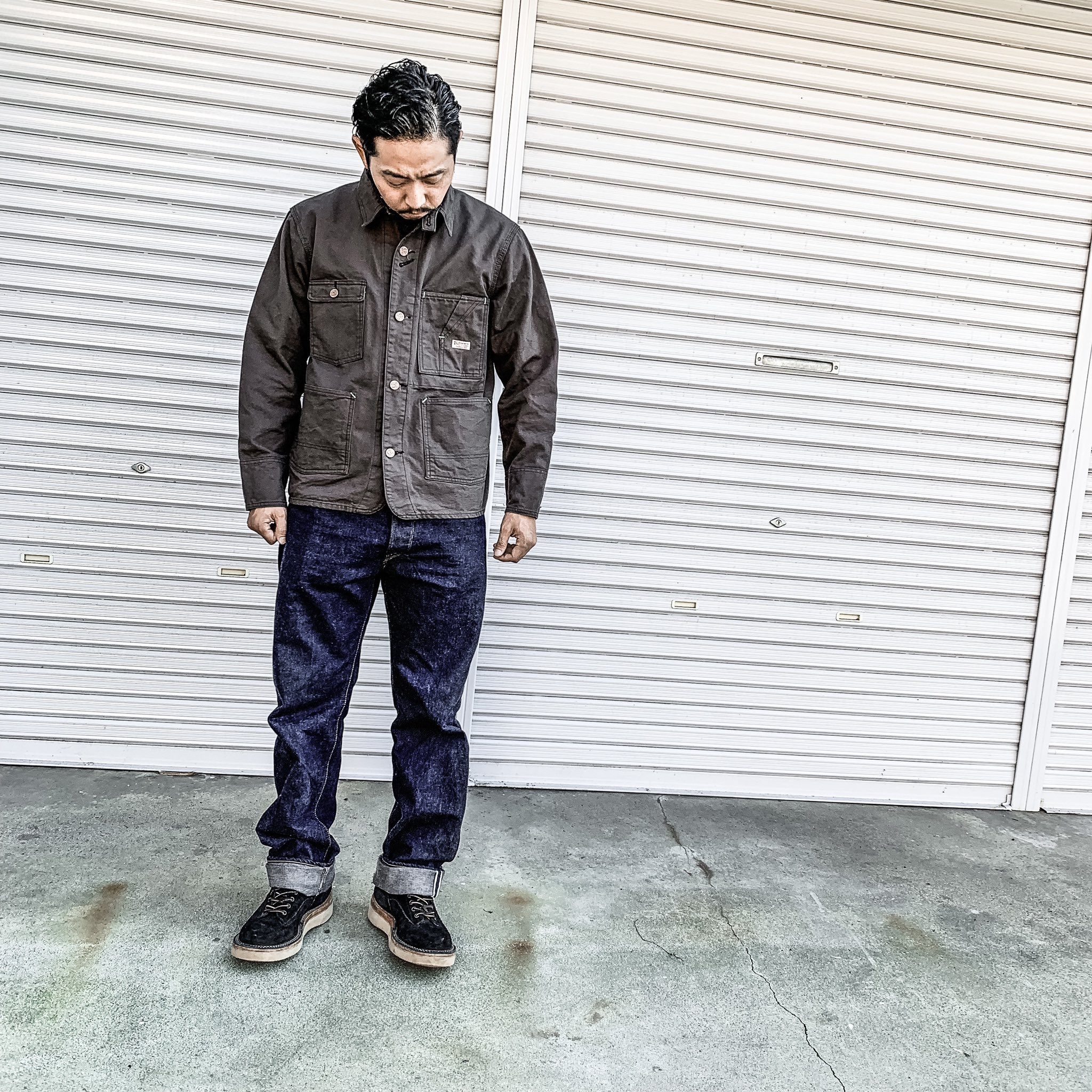 れています TCBジーンズ JACKET 42 タビーズジャケット TABBY´S ☴います