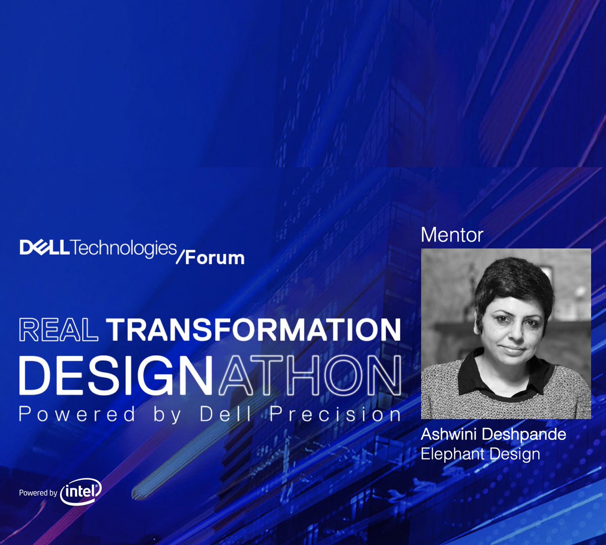 Elephant_social's tweet photo. Dell Designathon one-of-a-kind design challenge intended to bring creativity and technology together to inspire the designs of future invited @ashwinielephant to mentor the finalists for Dell Designathon 3.0
#DellDesignathon #DesignMentoring #IntelligentIntuitiveImmersive https://t.co/Lfh7YZvz9y