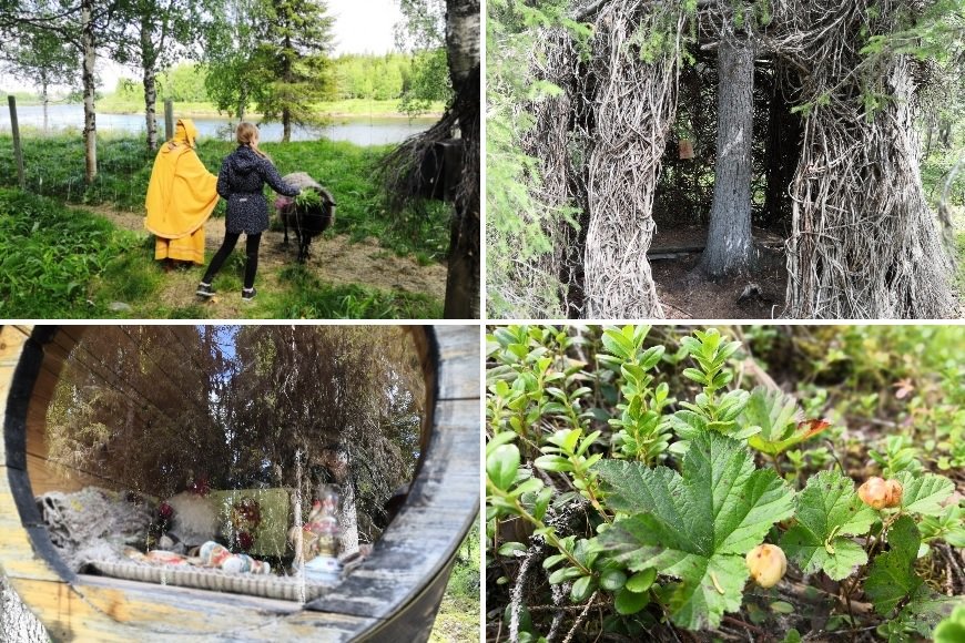 LikeFinland's tweet photo. It was so exciting to explore #Lappish Destinations with #kids - first in #Finland and then up to #NordCape! 💙🏞 Our #summer #journey: https://t.co/y0kisemBNn @VisitRovaniemi #kierinki @saariselkalappi @exploreinari @vNordkapp @crazyreindeer #elvesvillage @Skisaariselka #Lapland https://t.co/ksRp4VBnMv