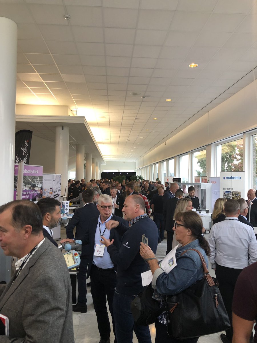 Robotkonf_Elmia's tweet image. Robotkonferensen 2019 är i gång!

#robotkonferensen