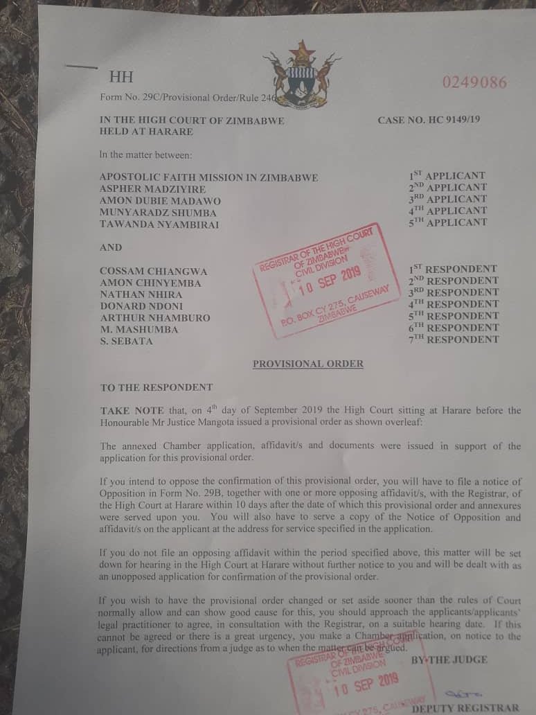 AFM IN ZIMBABWE tweet media