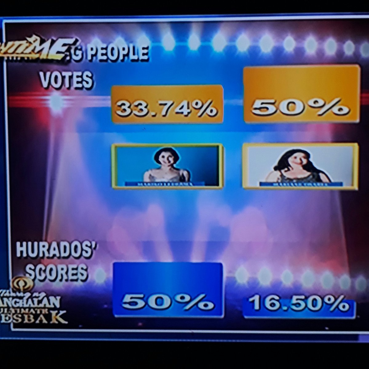 noonaannn's tweet photo. You mean the hurados' score for Mariko was 3x higher than that of Mariane? Anyone care to explain the computation? I want to understand #TNTUltimateResbak https://t.co/N1NrD8VeI7