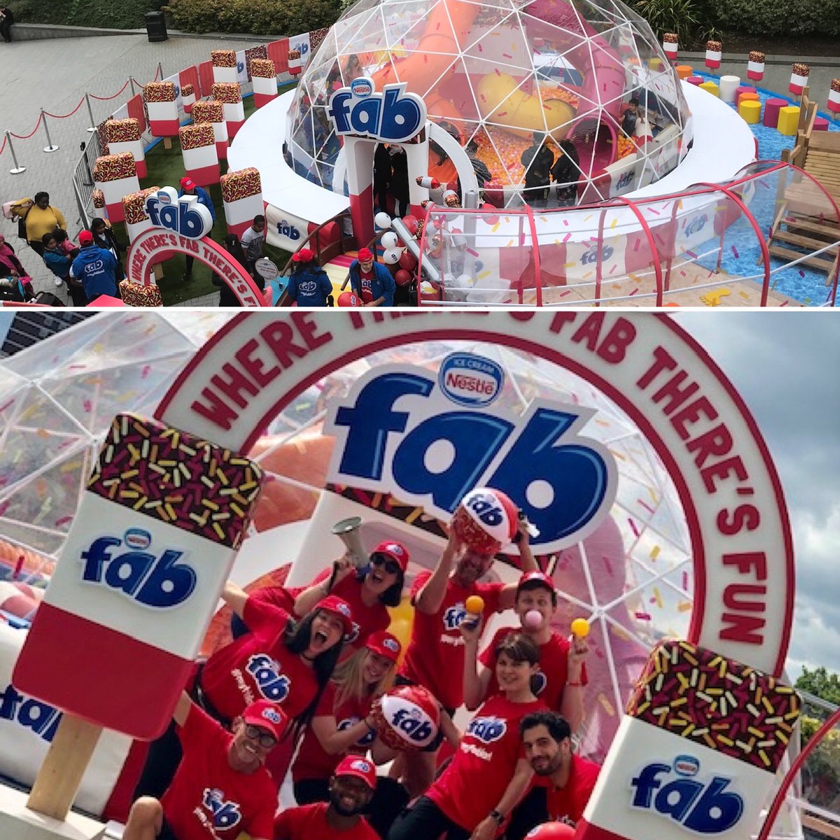 AssetSpace's tweet photo. More great work this summer by the Asset Space brand experience team, working with Fab on their roadshow with stops at Bullring in Birmingham and Westfield in London. https://t.co/otJJUBl1iS