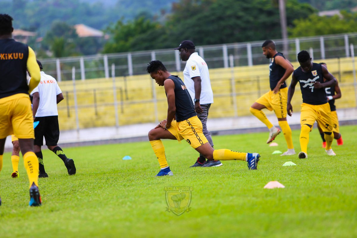 AshantiGoldSC_'s tweet photo. 🔔 OUR SCHEDULE
📅 Today - Training at Len Clay (8:00 AM)
📅 Thursday, 12/09/2019 - Training at Len Clay (8:00 AM)
📅 Friday, 13/09/2019 - Training at Len Clay (8:00 AM)
📅 Saturday, 14/09/2019 - Ashantigold 🆚 R.S Berkane at the Len Clay (3:00 PM)
#Miners🖤💛🐘 https://t.co/5GIXoolemR