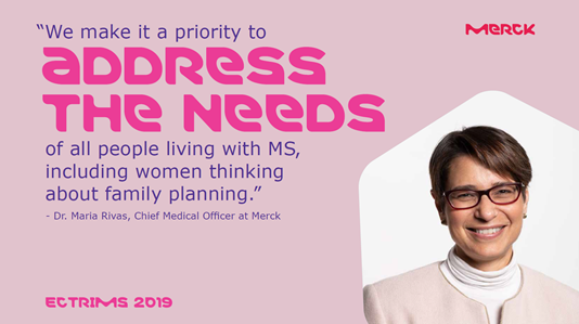merck_fr's tweet photo. Ce vendredi, à l’#ECTRIMS2019 nous présenterons de nouvelles données sur Le sujet #grossesse et #SEP 🤰#ScleroseEnPlaques #AddressMS #WomenWithMS https://t.co/VjdRTRn97u