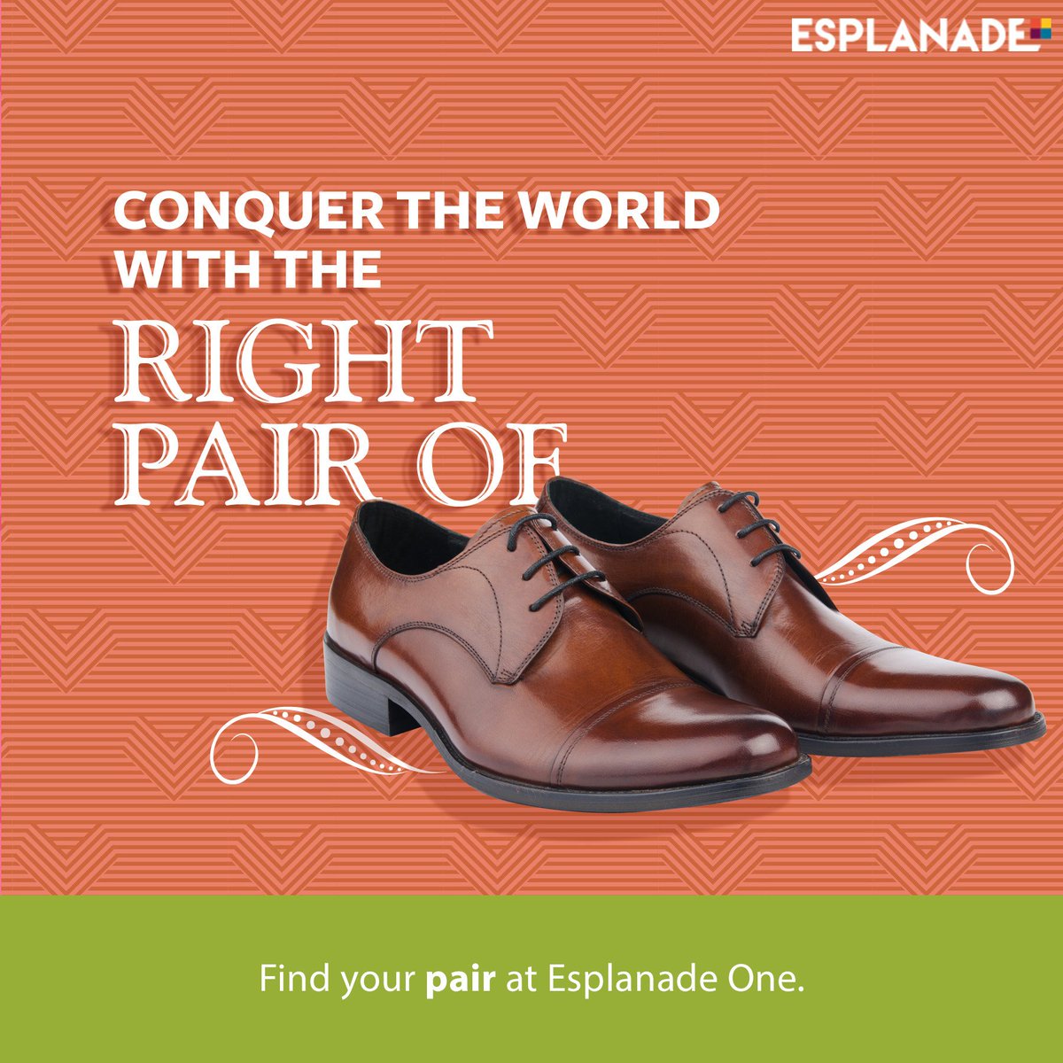 EsplanadeOne's tweet photo. Good shoes takes you good places. Find the right pair for you at #EsplanadeOne and conquer the world in style. Drop a ♥ if you love shoes.
.
#RightPair #Shoes #Shopping
#ShoeLover #SneakerHead #Shoeaholic #ShoesAddict #Fashion #Style #WednesdayWisdom #WednesdayMotivation https://t.co/pKYMRxan7Z