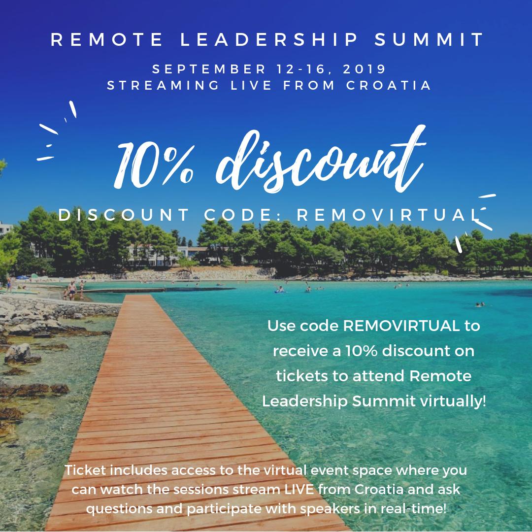 hoyinc's tweet photo. #remoteleadershipsummit is starting tomorrow. Do you have your tickets? Join remote leaders to identify and solve a unique set of remote challenges
Don't worry if you cant make it in person, you can attend the summit virtually on Remo. #remotework #networking #virtualnetworking https://t.co/Xm96qKuM5S