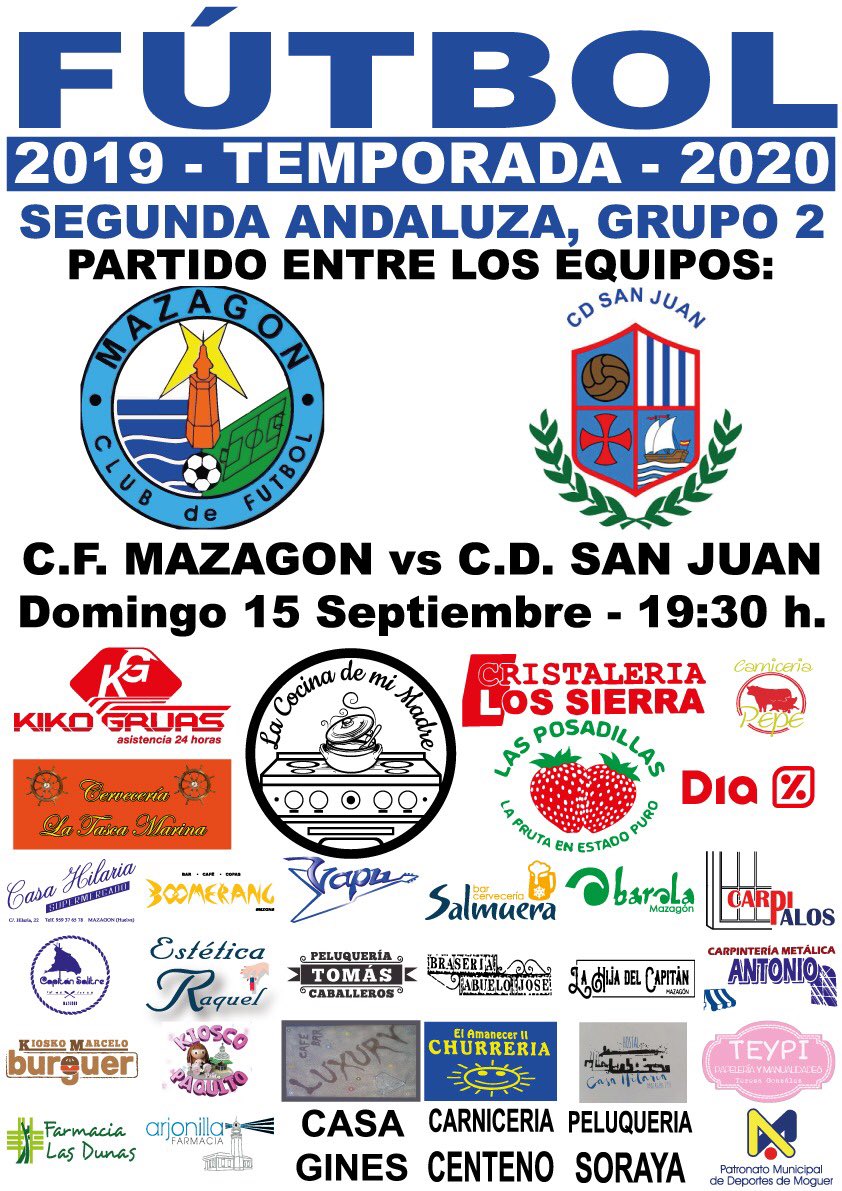 Mazagón C.F. tweet media