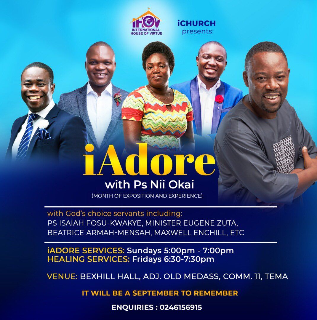 XtianEventsgh's tweet photo. iAdore with @AtaaNiiOkai.
#SeptemberEvents
#WeekendEvents
#TemaEvents
#Tema00
#GhCE
#GodIsKing https://t.co/ihlv9IdYBc