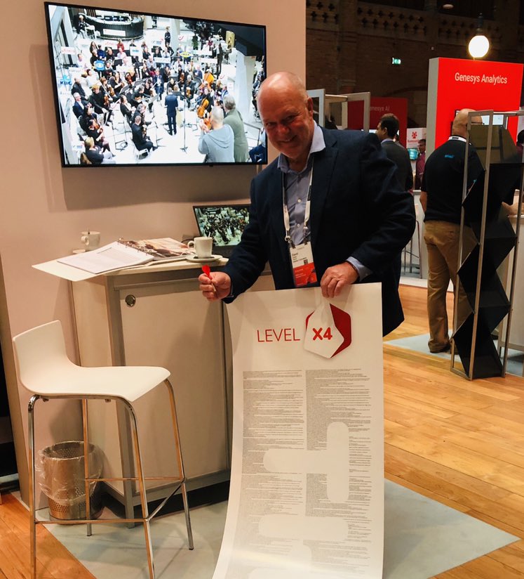 Also got a billion things to do in your contact center? How do you prioritize? With a dart? 😳 <a href="/LEVEL_X4/">LEVELX4</a> helps you to determine which actions bring the most value. ✅ come visit us at booth28 #GSummit19 <a href="/Genesys/">Genesys</a> #contactcenter #CustomerExperience #efficiency